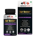 Cheveux Revive+--Ayurvédique et 100% naturel. Croissance des cheveux, peau, ongles. Pour les hommes et les femmes - 30 comprimés veg (Pack de 1)
