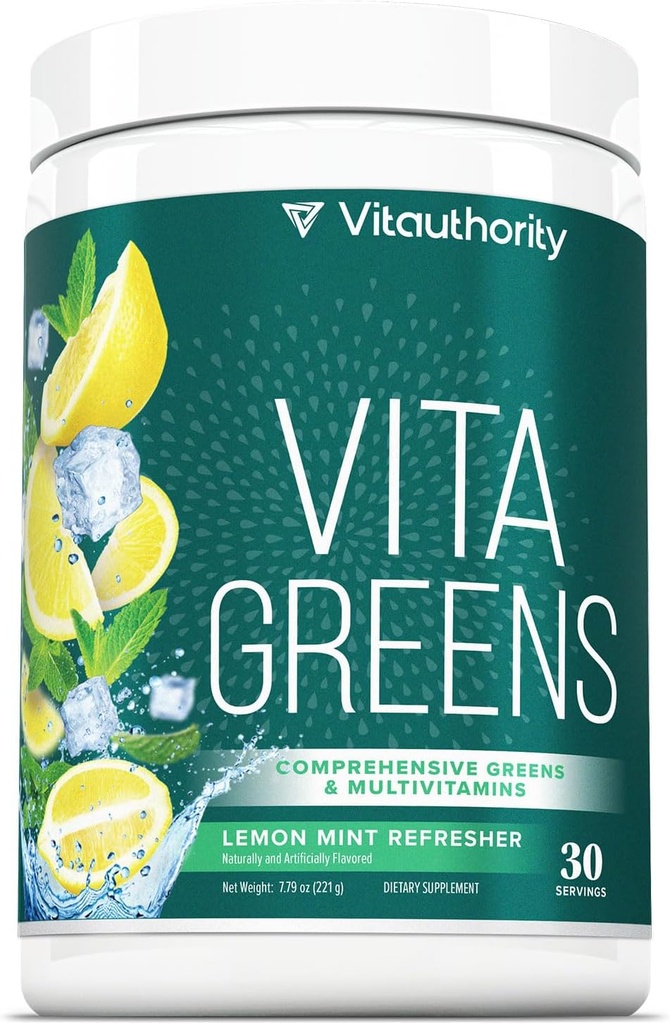Vitaurity Vita Greens Superfood Powder: Immune et support de digestion