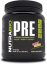 NutraBio PRE Workout Powder - Old Formula- Sustained Energy, Mental Focus, Endurance - Beta Alanine, Creatine, Caffeine, Electrolytes - 20 Servings - Cherry Limeade