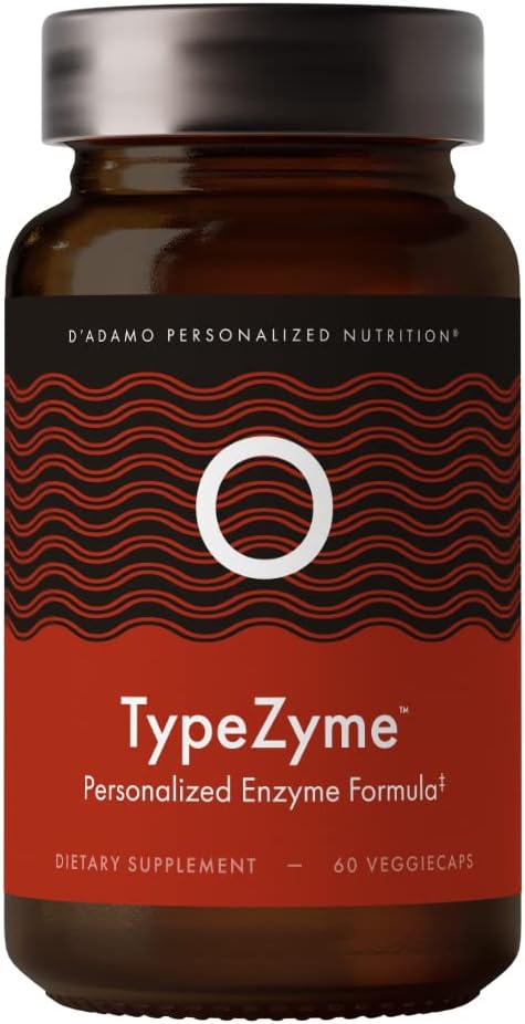 D'Adamo Type de nutrition personnaliséZyme - Enzyme digestive (type de sang O)