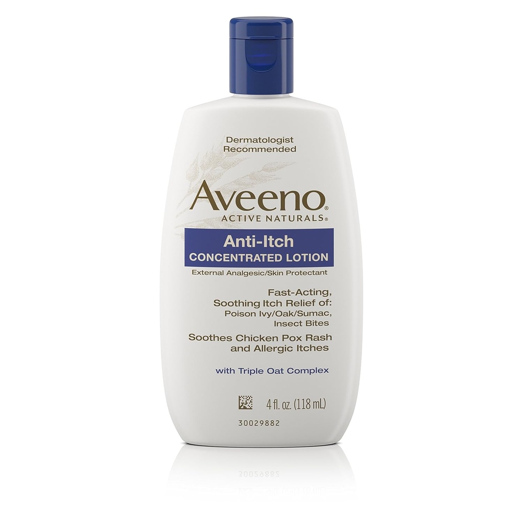 Aveeno Active Naturals Lotion concentrée anti-démangeaison - 4 fl oz