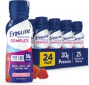 S'assurer que la nutrition complète agite avec 30g de protéines, des nutriments pour la santé immunitaire, des arômes de chocolat et de fraises, des boîtes de 24 (10 fl oz)