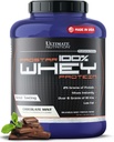 Ultimate Nutrition Prostar Poudre de Protéine de Whey Isolée, Menthe de Chocolat Gourmande - Faible Carb, Poudre de Protéine Haute Shake pour le gain musculaire et la récupération - Faible Sodium, Faible Fat et Keto Friendly - 5,28 lbs Tub