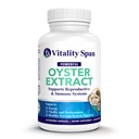 Extrait d'huître - Supplément pur, très concentré pour les hommes et les femmes – Supporte Energy & Imune Boost; Zinc, Taurine, Amino Acides et Vitamines, 500 mg, 60 Capsules de Veg, Fabriqué aux États-Unis