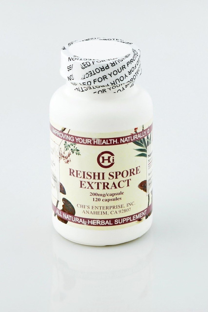 Extrait de spore de Reishi - 120 capsules., (Chi's Enterprise)