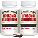 Liposomal Glutathione 2000 mg with L-Serine, L-Glycine & Sulforaphane – Active L-Glutathione Unique Formulation to Enhance Absorption - Master Antioxidant, Detoxifying & Immune | 120 Softgels