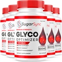 LIVORKA (5 Pack) Sucre Sync Glyco Optimizer, Sucre Sync Glyco Optimizer, Sucre Sync, Sucre Sync Glyco Optimizer, Sucre Sync Glyco Optimizer, 150 Capsules