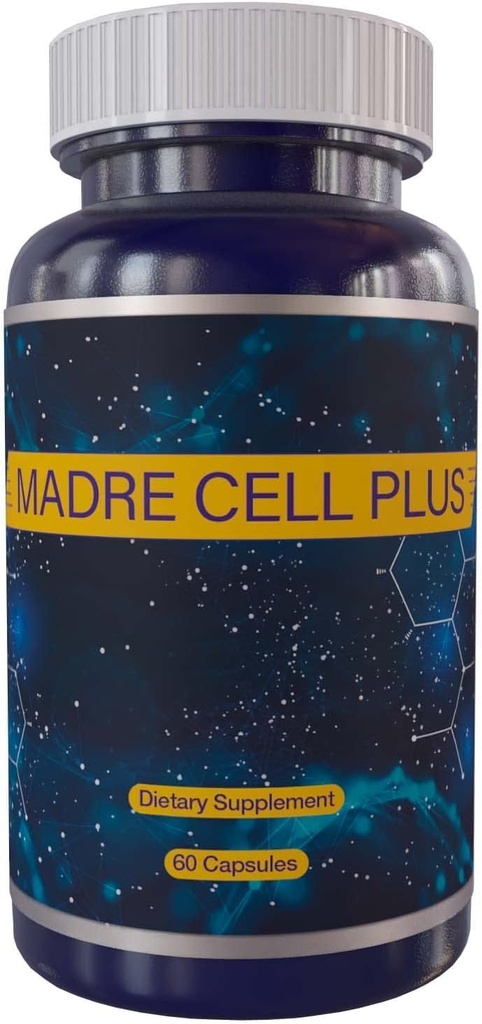 MADRE CELL PLUS - Cellule souches en AFA pur, Algae vert bleu sans gluten - 60 capsules