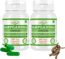 Morsan Nutravedas Rauwolfia Serpentina (Sarpgandha, Sarpagandha) Capsules d'extraits de la plus haute puissance, 100 % de produits à base de plantes.