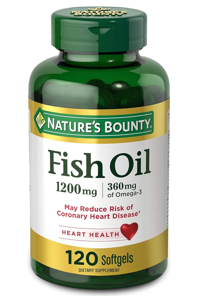 NBTY Fsh Oil 1200mg 24x120 SGL US