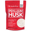 Health Plus, Psyllium Husk, 24 oz, 96 portions - Détox naturel, supplément de fibre alimentaire quotidienne, soulagement de la constipation, nettoyage doux de la gueule, cuisson kéto