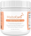MaltoCarb Maltodextrine en poudre – Poudre d'hydrate de carbone pour l'énergie durable, haute-Calorie, absorption rapide, sans gluten, base végétale, idéal pour la récupération, gain de poids, athlètes et soutien alimentaire – 454g