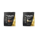 Mélange de poudre de protéines Pro JYM avec des isolats de lactosérum, de caséine, de lait et d'oeuf - Rocky Road & Tahitien Vanilla Flavors, 4.3lb & 45 portions