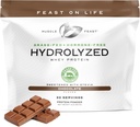 Muscle Feast Hydrolyzed Whey Protein Powder, Grass Fed and All Natural Hormone-Free, Hydro Whey Powder for Men and Women, Gluten Free, Non-GMO, Delicious Hydrolyzed Protein Powder, Chocolate, 2lb