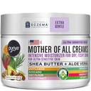 Puriya National Eczema Association Accepté Crème 2 onces, Sèche Démangeaison de peau, Lotion colloïdale d'avoine, Pour les enfants, adultes, visage, mains, mère de toutes les crèmes, hydratation à base de plantes, Pas de parfum ajouté