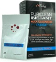 Wellgenix Puriglean Purge instantané Max Cleanser - Poudre nettoyante pour détox - punch aux fruits - 9 grammes de poudre nettoyante pour détox