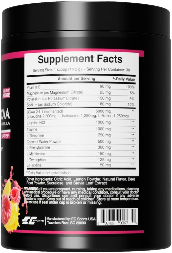 EC Sports Amino BCAAs + EAAs