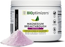 BIOptimizers Magnésium breakthrough Drink - 8 formes de magnésium, électrolytes, santé du sommeil, stress, rétablissement musculaire, soutien cardiaque