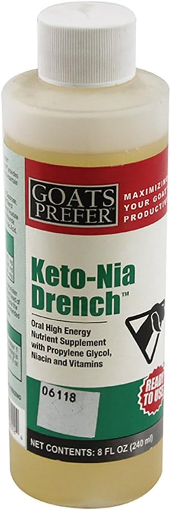 Vet's Plus Goats Prefer Keto-Nia Drench 8 Onces