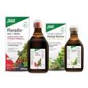 Floradix de Salus Gallexier Herbal Bitters (8,5 oz) & Fer et herbes (23,7 oz) Bundle - Herbal Bitter pour le soutien digestif* - Supplément de fer pour le soutien énergétique sain*