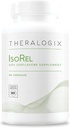 Theralogix IsoRel Whole Soybean Extract Supplement - 90-Day Supply - Menopause Support to Aid Hot Flashes - Prostate Health Support for Men - NSF Certified - 90 Capsules