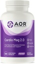 AOR, Cardio Mag 2.0, Supports a Healthy Heart, Muscle Function and Energy, Magnesium Supplement, 30 servings (120 capsules)