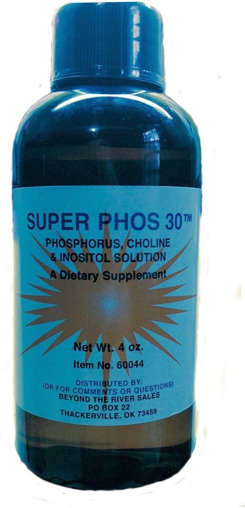 Dews – Super Phos 30 Nettoyage du foie et de la vésicule – bouteille de 4 oz