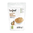 Sunfood Superfoods Supplément en poudre de maca biologique pour les hommes et les femmes - Maca poudre de racine biologique avec adaptogènes, péruvien, cru, végétalien - 8 Oz sac