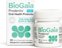 BioGaia Prodentis | Oral Probiotics | Promotes Healthy Gums & Teeth | Defends Against Bad Breath & Dental Problems | Improves Oral Health | Mint Flavored Dental Probiotic Lozenge