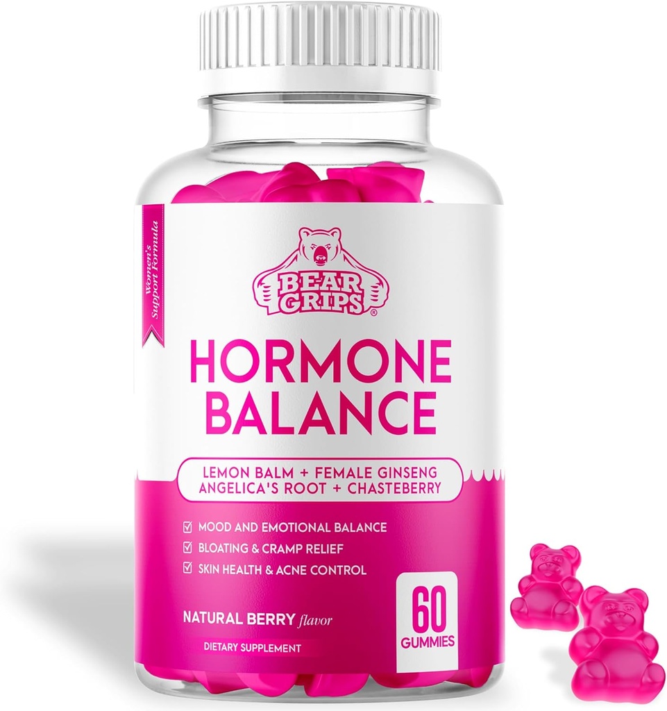 Équilibre hormonal pour les femmes - Suppléments pour la ménopause tout-en-un pour les femmes, aide à la ménopause, soutien naturel pour les crampes