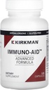 Kirkman - Immuno-Aid Formule avancée - 120 Capsules - Support immunitaire - Potent Proprietary Blend - Hypoallergénique