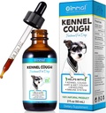 Kennel Traitement de la toux pour chiens, chien Kennel Cough Relief Drops Saisonnier Altergy Relief Démangeaison Supplément à base de plantes- 60ml/2fl.oz
