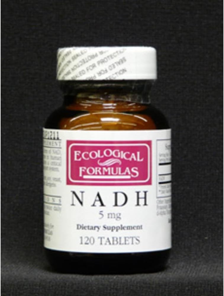 Formules écologiques Nadh Comprimé, 5 mg, 120 Nombre