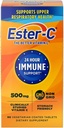Ester-C 500 mg 24 heures Comprimés de vitamine C pour le soutien immunitaire, supplément de vitamine C, 90 Compte