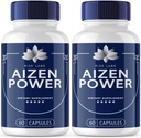 labos de taille - Aizen Power for Men, All Natural Male Supplément pour stimuler l'énergie et la performance (120 capsules)