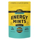 Vitre énergie Menthes caféinés 40mg Caféine, B Vitamines, sans sucre. (Peppermint, 8oz, sac en vrac)