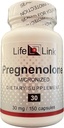 LifeLink Pregnénolone $ 30mg x 150 Capsules $ Immune System Support, Anti-Age, Mémoire, Cognition $ Sans gluten et non-OGM $ Fabriqué aux États-Unis