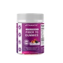 Gommies de fibre prébiotiques pour adultes, 7G Extra Strength, Zéro Sucre ajouté, 240 Gommies à base de pectines, Digestive Health & Regulatory Support