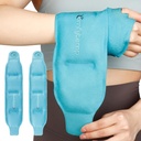 Comfytemp Wrist Ice Pack Wrap for Carpal Tunnel Relief, 2 Packs, FSA Eligible, Gel Ice Packs for Injuries Reusable for Wrist Hand Pain, Hot Cold Compress Brace, Surgery Recovery Items Gifts Men Women