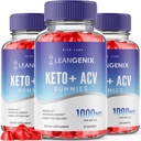 les laboratoires de taille (paquet de 3 Leangenix Keto + ACV Gummies pour la perte de poids avancée, Leangenix Keto pour brûler les graisses et l'utilisation comme principale source d'énergie, Gomitas, examen des suppléments (180 Gummies)
