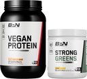 BARE PERFORMANCE NUTRITION BPN Vegan Oatmeal Cookie Protein + Greens Strong Lemon Bundle
