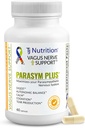 Parasym Plus Vagus Nerve Support, Patented Digestive Nutritional Supplements, Energy Booster for Men and Women, Memory Supplement for Brain, Gentle Immune System Support, 60 Capsules