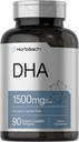 Horbaach Supplément DHA 1500mg.90 Softgels.EPA, Omega 3, DHA.