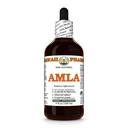 Amla Extrait sans alcool, Glycérite pour le cœur et le soutien immunitaire, favorise l'équilibre lipidique, soutient le bien-être du foie, encourage le flux sanguin normal, rajeunissement naturel - 4 fl.oz