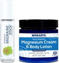 Migrastil Migraine Stick® and Topical Magnesium Cream & Body Lotion Bundle