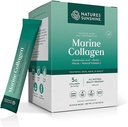 Nature's Sunshine Marine Collagen - Poudre de collagène de l'Alaska haut de gamme Wild-Caught - Des bâtons pour soutenir la peau radiante et les articulations saines
