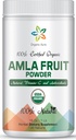 Certified Organic Aura Amla Powder 16Oz - 1Lb. Powerhouse of Natural Vitamine C. Grande source d'antioxydants. Soutient l'immunité et la vitalité.