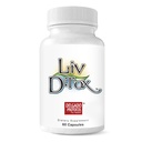 Liv D-Tox - 60 Capsules - Détox hépatique et supplément de soutien pour la santé, avec extrait de racine curcuma, thristle de lait et asperges