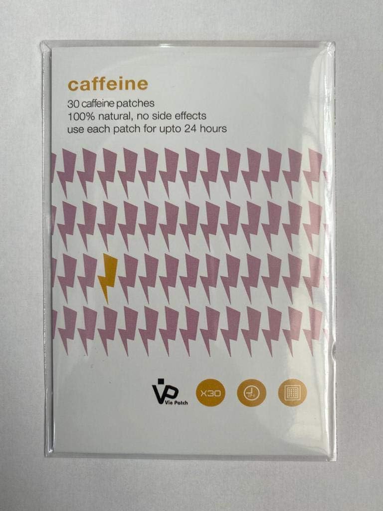 VIE Patches caféines, 30 Patches, 30 jours d'approvisionnement