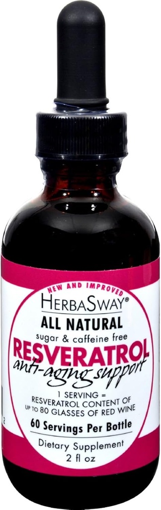 Laboratoires Vin rouge Alternative avec Resveratrol, 2 Fluid Ounce